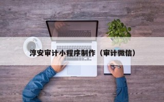 嵊州淳安审计小程序制作（审计微信）